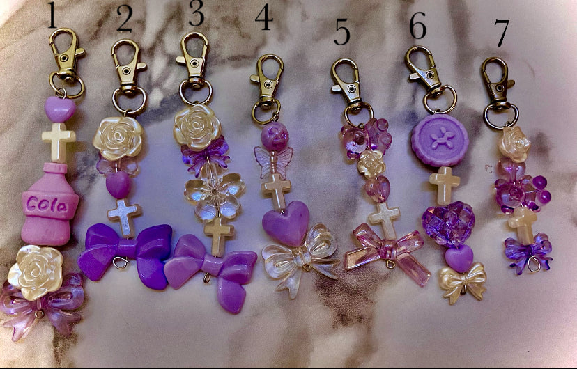 Purple Keychain