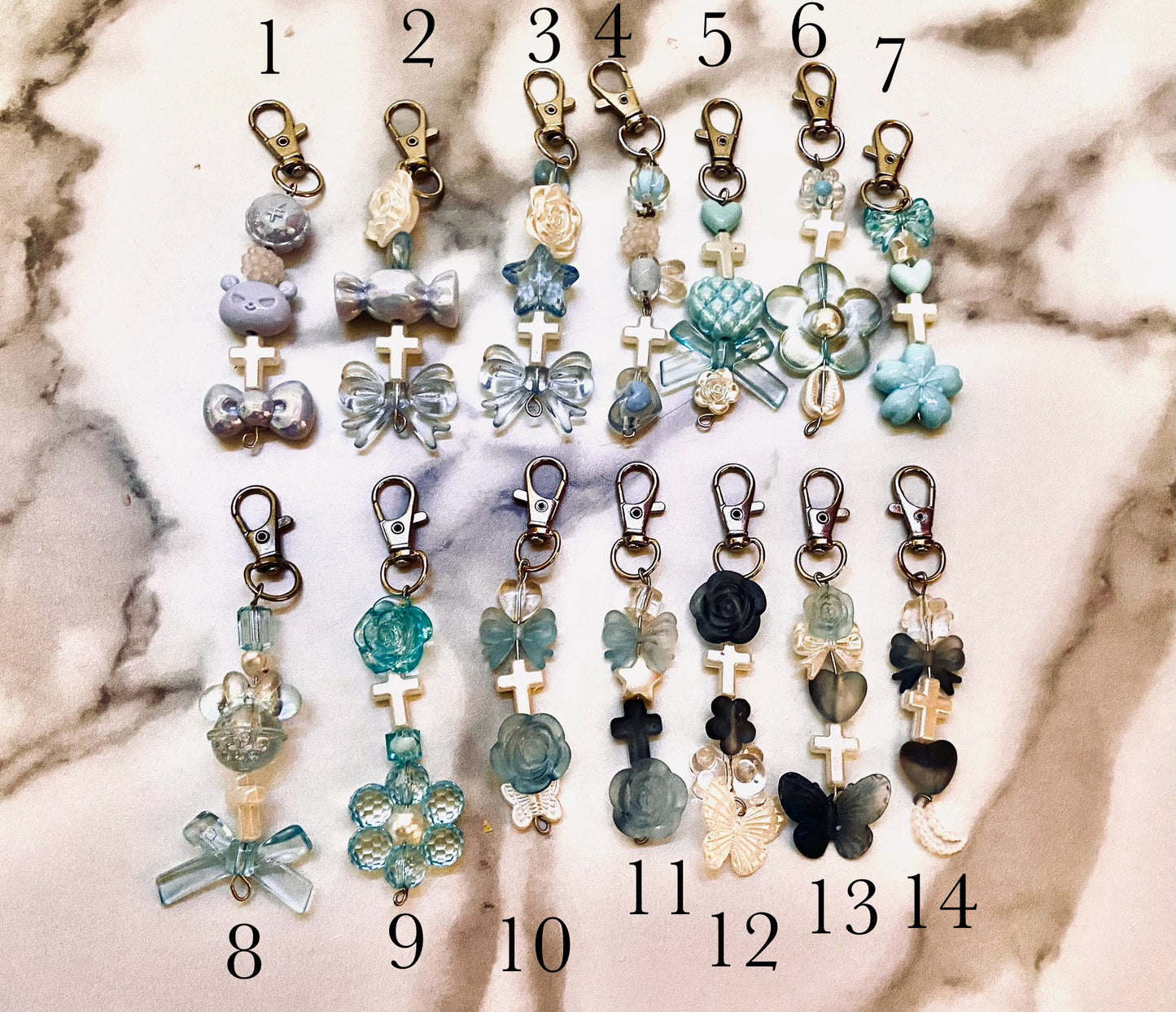 Blue Keychains