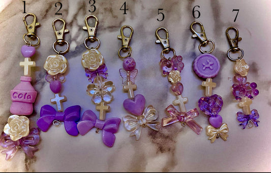 Purple Keychain