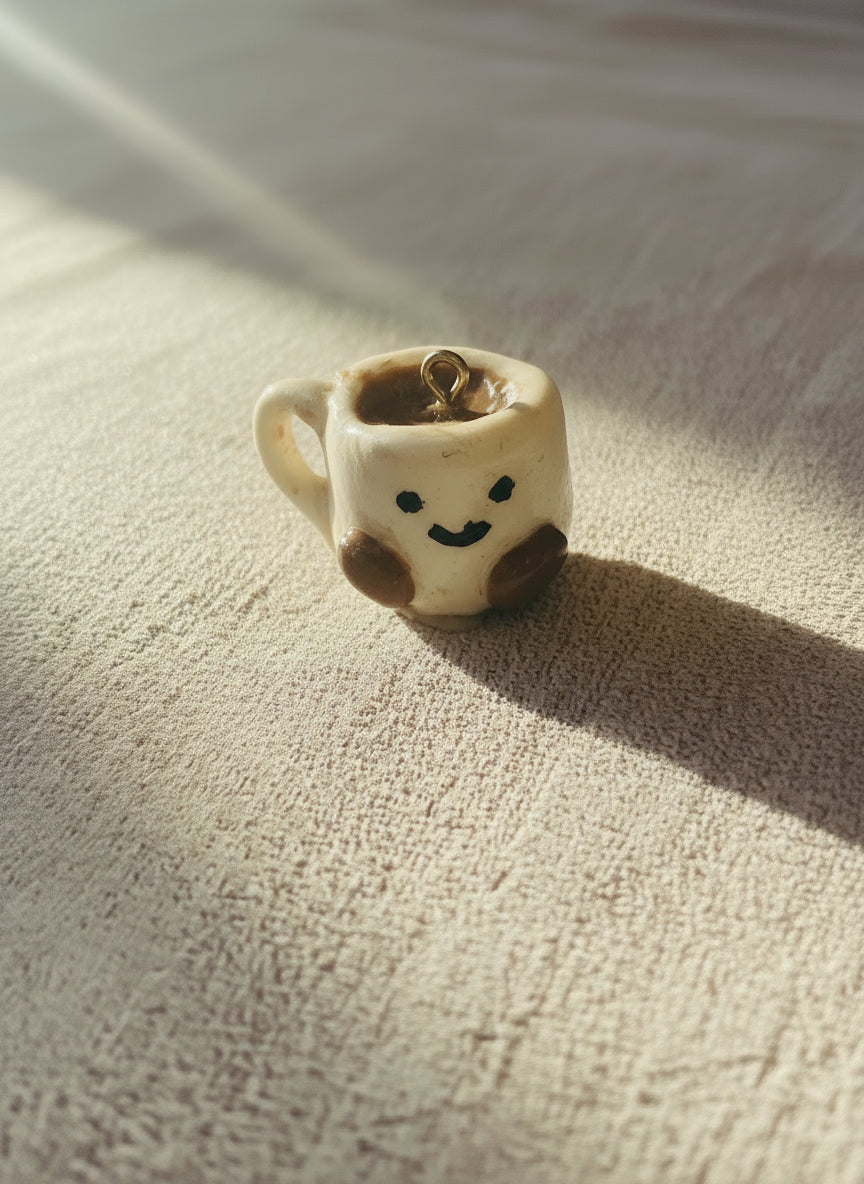 Mini coco mug keychain