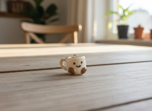 Mini coco mug keychain